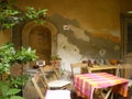 italy Tuscan Verandah Royalty Free Stock Photo