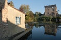 Italy, verona, borghetto sul mincio, the Visconteo bridge