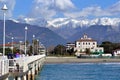 Italy Versilia, sea and mountains,