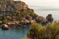 Italy: View of Isola Bella`s island Royalty Free Stock Photo