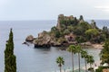 Italy: View of Isola Bella`s island Royalty Free Stock Photo