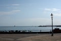 Italy : View Salerno seafront,Southern Italy,September 10,2020