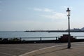 Italy : View Salerno seafront,Southern Italy,September 10,2020