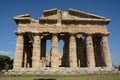 Italy : View of the Temple of Poseidon or Neptune,in Paestum,June 2,2021