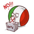 Italy voting no