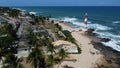 Itapua lighthouse in salvador