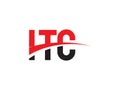 ITC Letter Initial Logo Design Vector Illustration Royalty Free Stock Photo