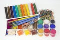 Items are for the creative development Royalty Free Stock Photo