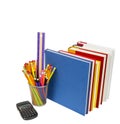 Items Needed For School Royalty Free Stock Photo