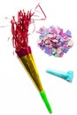 Items for Party birthday or new year Royalty Free Stock Photo