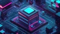 iteration looping data server Royalty Free Stock Photo