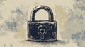 iteration looping lock Royalty Free Stock Photo