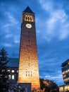 McGraw Clock Tower Cornell University, Ithaca, New York Royalty Free Stock Photo