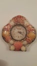 Seashell Clock Royalty Free Stock Photo