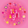 Its a girl card