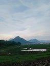 Its a good landscape, fresh and nature. The best way to escape from the hectic days. The mountain and the lake id just beautifull.