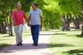 Its always a great day together. a loving senior couple enjoying quality time together outdoors. Royalty Free Stock Photo