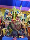 HINDU GOD DURGA MAA Royalty Free Stock Photo