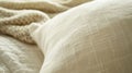 With its plush texture and delicate strands this closeup captures the pillowy softness of a down feather pillow inviting