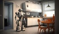 With its sleek design and advanced capabilities, the smart home robot is the ultimate housework companion, capable of handling a