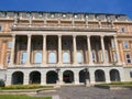 The Royal Palace of the Austro-Hungarian, Hapsburg Kings stands high above the city of Budapest in Hungary watching over the city Royalty Free Stock Photo