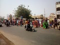 IMAGE OF GOD POSSESSION ON THE ROAD SIDE FROM VIJAYAWADA TO MANGALAGIRI