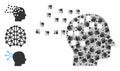 Fractal Mind Compilation Icon Self Composition
