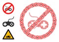 Recursion Stop Videogames Icon Itself Collage