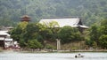 Itsukushima Shinto Shrine, Miyajima Island, Hiroshima, Japan Royalty Free Stock Photo