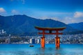 Itsukushima Shinto Shrine, Miyajima, Japan Royalty Free Stock Photo