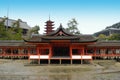 Itsukushima Shrine Royalty Free Stock Photo