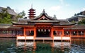 Itsukushima Shrine in Hiroshima, Japan