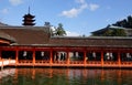 Itsukushima Shrine in Hiroshima, Japan