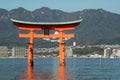 Itsukushima Torii Royalty Free Stock Photo