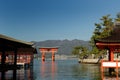 Itsukushima Torii Royalty Free Stock Photo