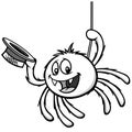 Itsy Bitsy Spider Illustration