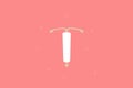 IUD Birth Control Illustration Vector Royalty Free Stock Photo