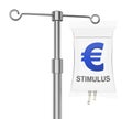 IV Bag Euro Economic Stimulus Illustration