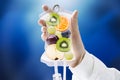 IV Drip Vitamin Infusion Therapy Royalty Free Stock Photo