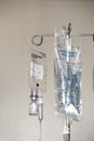 IV in a Hospital Room Royalty Free Stock Photo