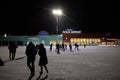 Arriving at Ivalo Airport, Finnish Lapland