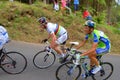 Ivan Basso and Evans Royalty Free Stock Photo