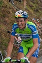 Ivan Basso - Mortirolo Royalty Free Stock Photo