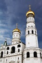Ivan the Great Bell Tower and Assumption belfry Royalty Free Stock Photo