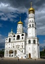 Ivan the Great Bell Tower inside Moscow Kremlin, Russia Royalty Free Stock Photo