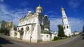 Ultra wide landscape of Ivan the Great Bell Tower in Moscow Kremlin