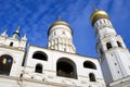 Ivan Great bell tower. Moscow Kremlin. Color photo. Royalty Free Stock Photo