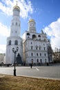 Ivan Great Bell tower of Moscow Kremlin.