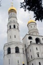 Ivan Great Bell tower. Moscow Kremlin. UNESCO World Heritage Site. Royalty Free Stock Photo