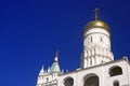 Ivan Great Bell tower. Moscow Kremlin. UNESCO World Heritage Site. Royalty Free Stock Photo